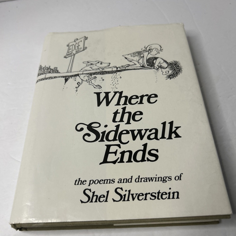 'Where The Sidewalk‎ Ends' True First Edition 1974 Dust Jacket